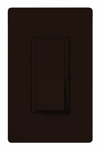 Lutron DVRP-253P-BR Diva 250W Dimmable LED or CFL, 500W Incandescent/Halogen, 500W ELVWith Halogen, Single Pole / 3-Way Reverse-Phase Dimmer in Brown