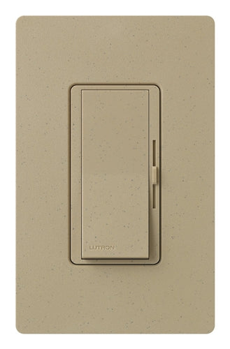Lutron DVSCRP-253P-MS Diva 250W Dimmable LED or CFL, 500W Incandescent/Halogen, 500W ELVWith Halogen, Single Pole / 3-Way Reverse-Phase Dimmer in Mocha Stone