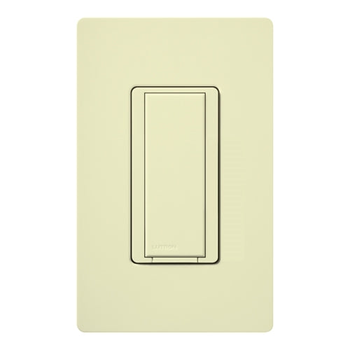 Lutron HQA-RS-AL HomeWorks QS RF Maestro 120V Companion Remote Switch for Multi-Location Installations, Matte Finish, Almond