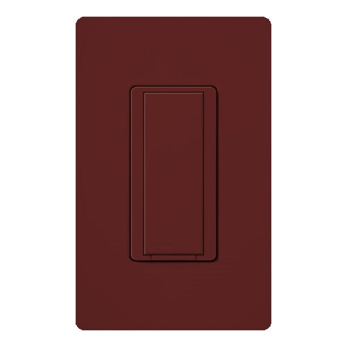 Lutron HQD-RS-MR HomeWorks QS Remote Switch for Multi-Location Installations, in Merlot