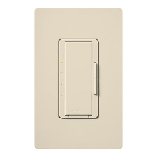 Lutron HQRA-2ANF-LA HomeWorks QS RF Maestro 2A Fan Speed Control, Matte Finish, Light Almond