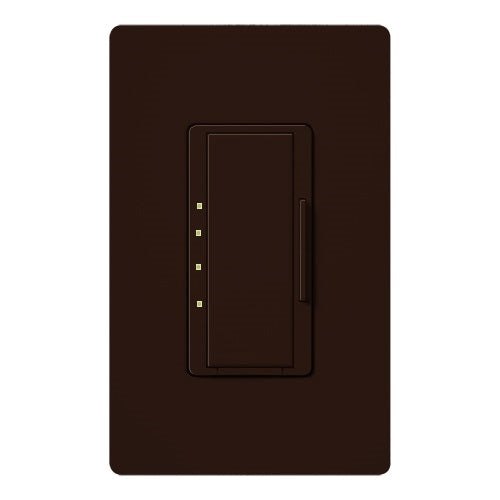 Lutron HWD-2ANF-BR HomeWorks QS Wired Maestro 2A Neutral Fan Speed Control, Neutral Wire Required, in Brown