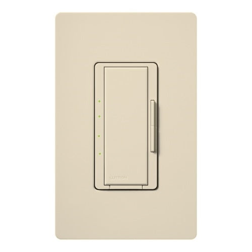 Lutron HWD-2ANF-ES HomeWorks QS Wired Maestro 2A Neutral Fan Speed Control, Neutral Wire Required, in Eggshell