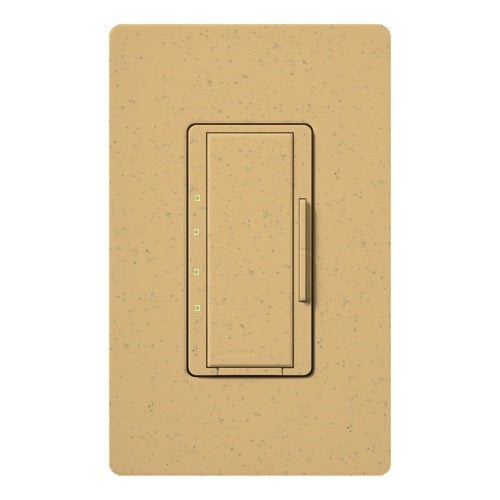 Lutron HWD-2ANF-GS HomeWorks QS Wired Maestro 2A Neutral Fan Speed Control, Neutral Wire Required, in Goldstone