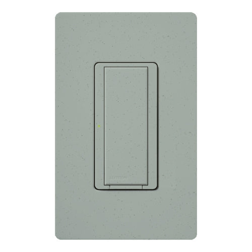 Lutron HWD-8ANS-BG HomeWorks QS Wired Maestro 8A Lighting or 5.8A Motor Single Pole / 3 Way / Multi Location Neutral Electronic Switch, in Bluestone