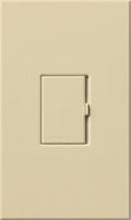 Lutron HWV-600D-IV HomeWorks Wired Vareo 600W/VA Single Location Incadescent or Low-Voltage Magnetic Single Pole / Multi-Location Dimmer, in Ivory