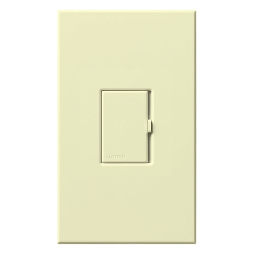 Lutron HWV-FDB-8A-AL HomeWorks Wired Vareo 8A Lutron Hi-Lume and Eco-10 Electronic Fluorescent Dimming Ballast Single Pole / Multi-Location Dimmer, in Almond