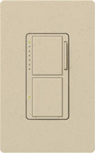 Lutron MA-L3S25-ST Maestro Satin 300W & 2.5A Incandescent / Halogen Single Location Dimmer & Switch in Stone