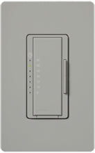 Lutron MA-T51MN-GR Maestro 120V 5A Lighting, 3A Fan Multi Location Timer in Gray