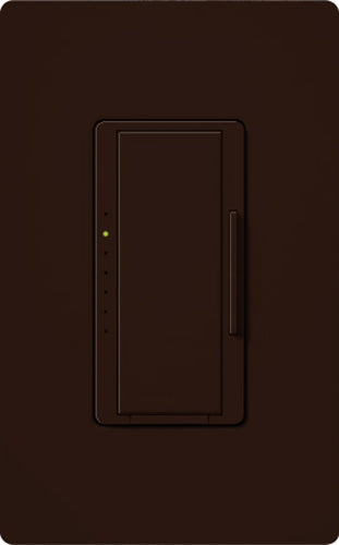Lutron MAELV-600-BR Maestro 600W Electronic Low Voltage Dimmer in Brown