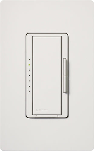 Lutron MALV-600H-WH Maestro 600VA, 500W Magnetic Low Voltage Dimmer in White