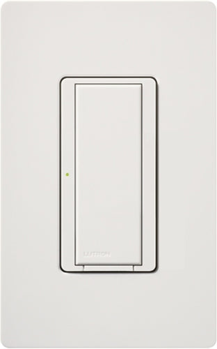 Lutron MRF2-6ANS-SW Maestro Wireless 120V / 6A Digital Multi Location Switch with Neutral Wire in Snow