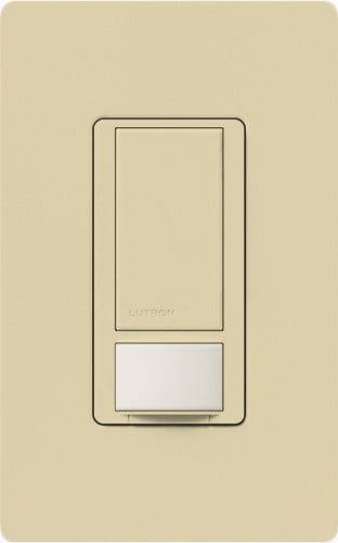 Lutron MS-OPS2-IV Maestro Occupancy and Vacancy Sensor with Switch Single Pole 120V / 2A, 250W in Ivory