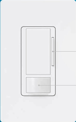 Lutron MS-Z101-HT Maestro 0-10V Dimmer and Occupancy/Vacancy PIR Sensor, single pole/multi-location, 120-277V in Hot
