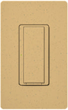 Lutron MSC-AS-277-GS Maestro Satin 277V Digital Companion Switch in Goldstone