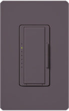 Lutron MSCLV-600M-PL Maestro Satin 600VA, 500W Magnetic Low Voltage Multi Location Dimmer in Plum