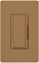 Lutron MSCLV-600M-TC Maestro Satin 600VA, 500W Magnetic Low Voltage Multi Location Dimmer in Terracotta