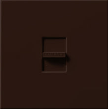 Lutron N-1500-BR Nova 1500W Incandescent / Halogen Single Location Slide-to-Off Dimmer in Brown