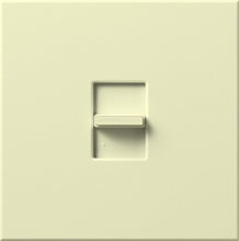 Lutron N-1503P-AL Nova 1500W Incandescent / Halogen Single Pole / 3-Way Preset Dimmer in Almond