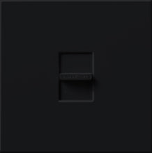 Lutron NT-2000-BL Nova T 1950W Incandescent / Halogen Single Location Slide-to-Off Dimmer in Black, Matte Finish