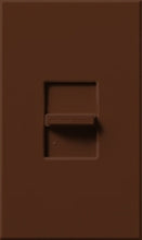 Lutron NTSTV-DV-SI Nova T 8 Amps LED / Fluorescent 0-10 VDC, Line Voltage Single Pole Slide-to-Off Dimmer in Sienna, Matte Finish