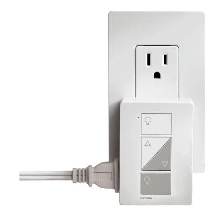 Lutron PD-3PCL-WH Caseta Wireless 300W Incandescent, 100W CFL or LED Plug-in Lamp Dimmer in White