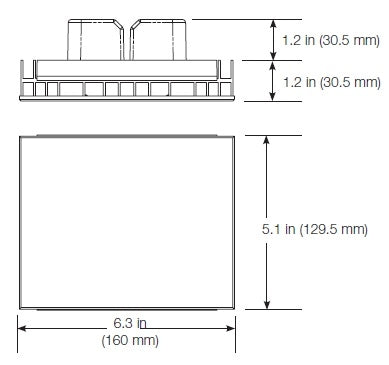 Lutron PHPM-WBX-120-WH Phase Adaptive Power Module with 3-Wire Fluorescent Input, 16A 120V only