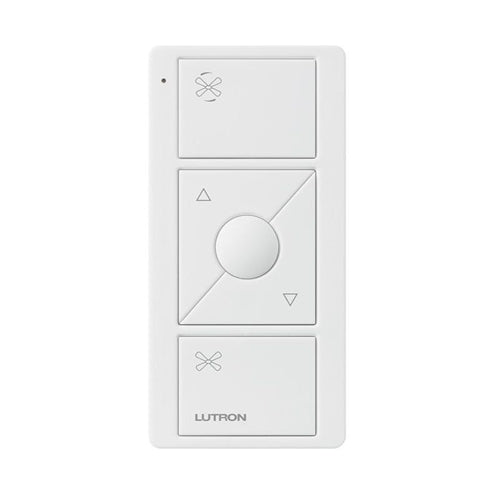 Lutron PJ2-3BRL-GWH-F01 Pico Remote for Caseta Wireless Smart Fan Speed Control in White