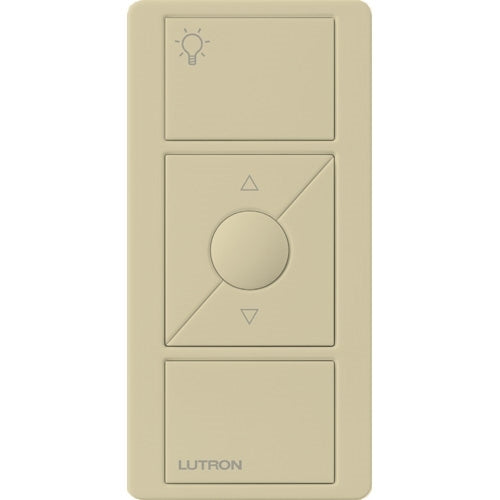 Lutron PX-3BRL-GIV-I01 Pico Wired Control, 3-Button with Raise/Lower and Icon Engraving in Ivory