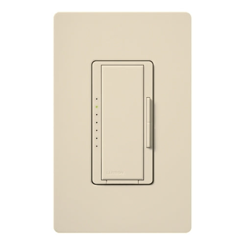 Lutron RRD-6CL-ES RadioRA 2 600W Incandescent, 150W CFL or LED Single Pole / Multi Location Dimmer in Eggshell