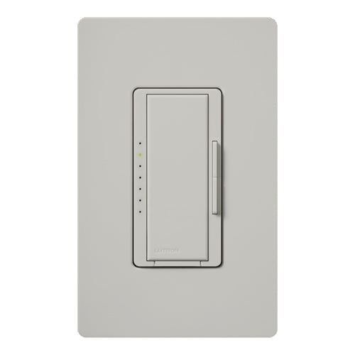 Lutron RRD-6NA-PD RadioRA 2 600W Magnetic / Electronic Low Voltage Phase Adaptive Dimmer with Neutral Wire in Palladium