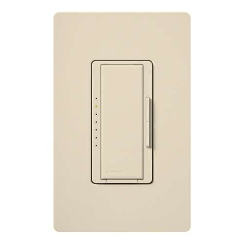 Lutron RRD-6ND-ES RadioRA2 600W Incandescent / Halogen / 600 VA Magnetic Neutral Wire Dimmer, in Eggshell