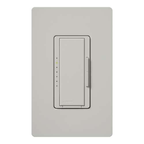 Lutron RRD-6ND-PD RadioRA2 600W Incandescent / Halogen / 600 VA Magnetic Neutral Wire Dimmer, in Palladium