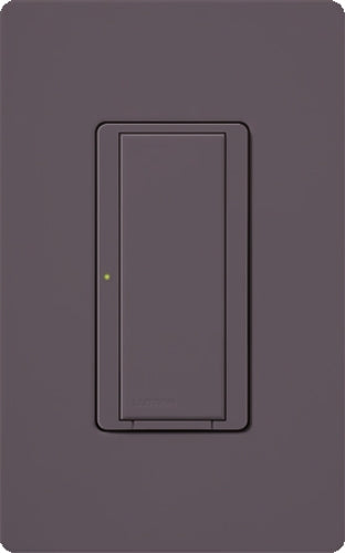 Lutron RRD-8S-DV-PL RadioRA 2 120-277V / 8A Two-Wire Electronic Switch in Plum