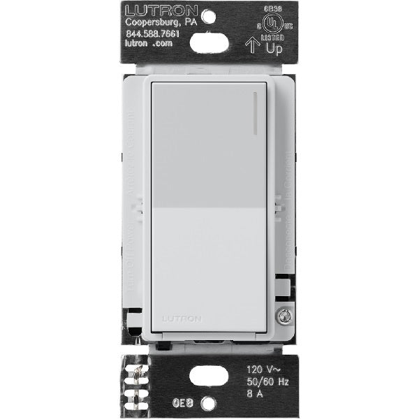Lutron RRST-8ANS-MI RadioRA 3 Sunnata 8 A Light, 1/4 HP 5.8 A Motor RF Switch in Mist