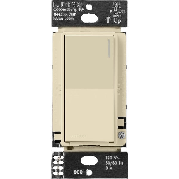 Lutron RRST-8ANS-SD RadioRA 3 Sunnata 8 A Light, 1/4 HP 5.8 A Motor RF Switch in Sand