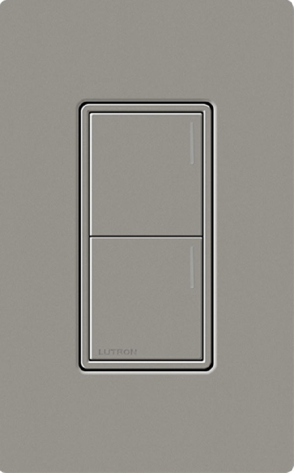 Lutron RRST-HN2B-CS RadioRA 3 Sunnata RF Keypad, 2-Button Hybrid Keypad in Cobblestone