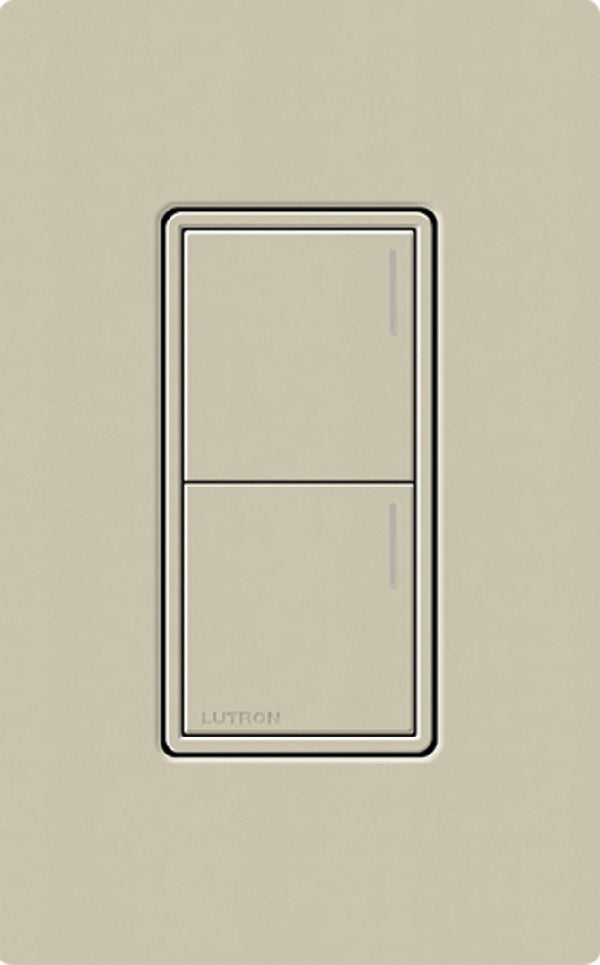 Lutron RRST-HN2B-CY RadioRA 3 Sunnata RF Keypad, 2-Button Hybrid Keypad in Clay