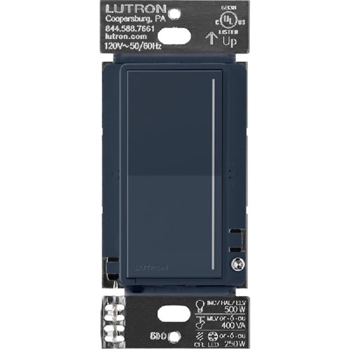 Lutron Sunnata RRST-PRO-N-DE RadioRA 3 PRO LED+ RF Touch Single Pole/ Multi-Location Dimmer in Deep Sea