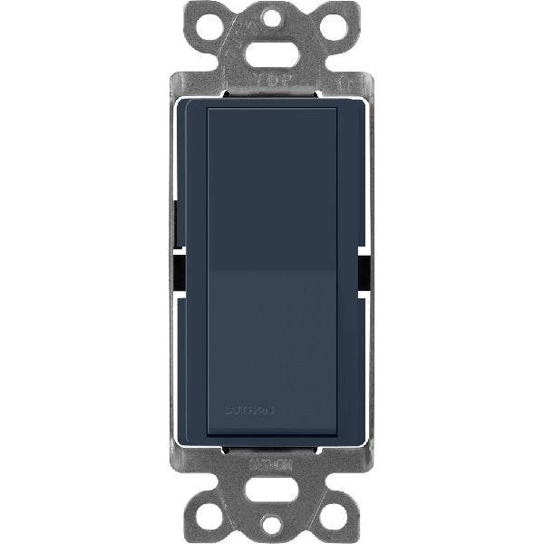 Lutron SC-1PS-DE Claro Satin 15A Single Pole Switch in Deep Sea