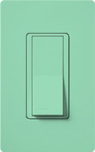 Lutron SC-3PSNL-SG Claro Satin 15A 3-Way Switch with Locator Light in Sea Glass