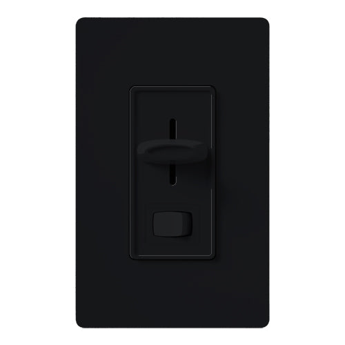 Lutron SFSQ-LFH-BL Skylark 360W Light & 1.5A 3-Speed Fan Control in Black