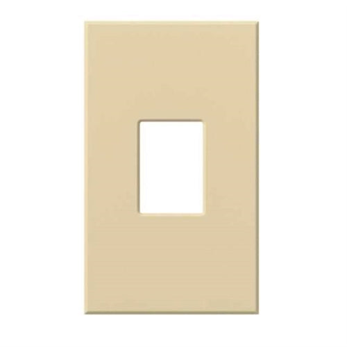 Lutron VWP-1-IV Vareo, 1-Gang Wallplate in Ivory, Matte Finish