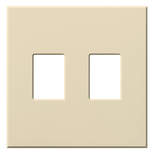 Lutron VWP-2-BE Vareo, 2-Gang Wallplate in Beige, matte finish