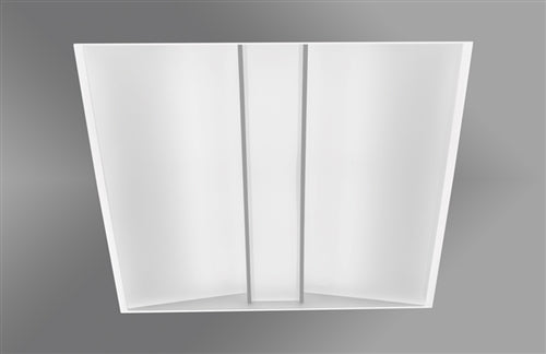 Mark Lighting WHSPR LCTR QS 2X2 80CRI 35K 3300LM MIN10 MVOLT SWC ZT 2'x2' Whisper LED Troffer, 80 CRI, 3500K, 3300 Lumens, 10% Dimming, 120-277V, Soft White Acrylic Shielding Center