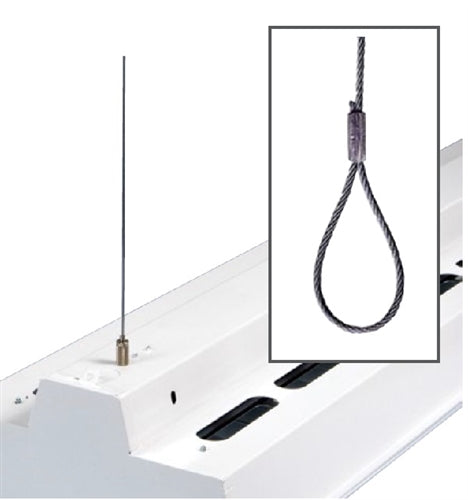 Metalux LOOP-10 10' Loop Hanger, #2 Cable