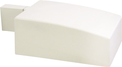 RAB AJSN50W 50W High Pressure Sodium AJ Pole Mount Area Light, 24000 Lamp Life, Type II Distribution, White Finish