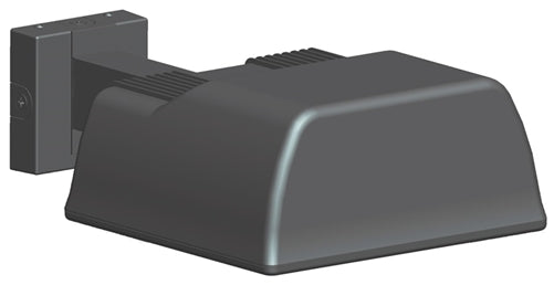 RAB ALS250XQT 250W High Pressure Sodium AL Wall Mount Area Light, 24000 Lamp Life, Type II Distribution, Bronze Finish