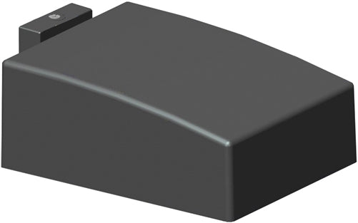 RAB ALXS400FXQT/PCT2 400W High Pressure Sodium ALX Flat Wall Mount Area Light, 277V Photocell, 24000 Lamp Life, Type II Distribution, Bronze Finish