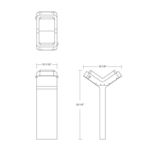 RAB EVMD Dual Cable Management Add-On (Top) 16.4 ft
